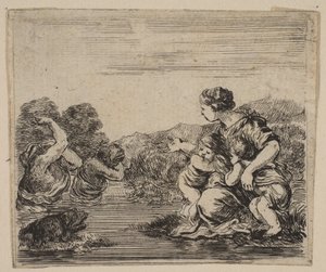 Latona, aus dem Spiel der Mythologie Jeu de la Mythologie, 1644