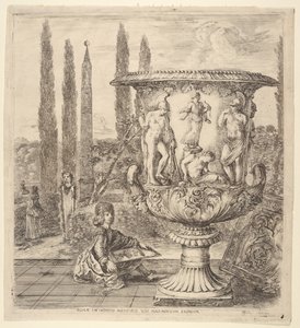 Le vase de Medicis von Stefano della Bella