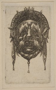 Maske von Stefano della Bella