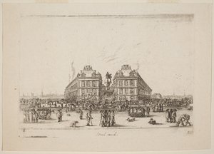 Place Dauphine von Stefano della Bella