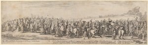 Polnische Adlige, Seine Exzellenz der Botschafter und seine Kutsche, 1633