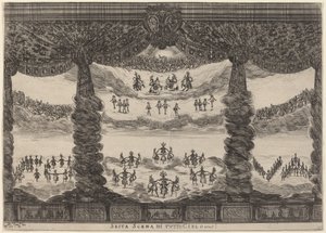 Sesta Scena di Tutto Cielo, 1637 von Stefano della Bella