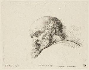 Studie (I principii del disegno, 18) von Stefano della Bella