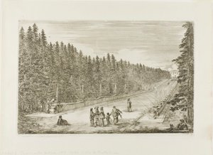 Die Allee der Brunnen