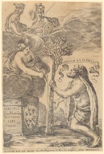Titelblatt zum dritten Band des „Mercurio“ von V. Siri von Stefano della Bella