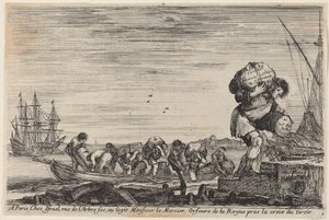 Titelseite für Ansichten der Häfen des Meeres, 1647