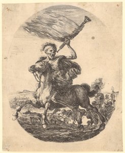 Tod auf dem Pferd von Stefano della Bella