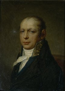 Porträt des Architekten Andreyan Adrian D. Zakharov, 1761-1811, ca. 1804