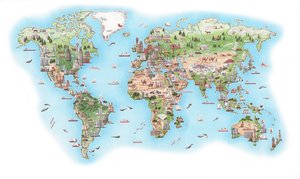 Bildatlas der Welt (gezeichnet 1998)