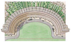 Der Royal Crescent, Bath, ca. 1780-1800 von Stephen Conlin