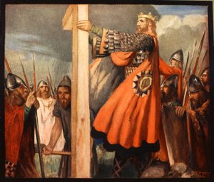 Heiliger Oswald, Illustration aus 