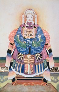 Tzu-Hsi, nach einer chinesischen Zeichnung von Stephen Reid