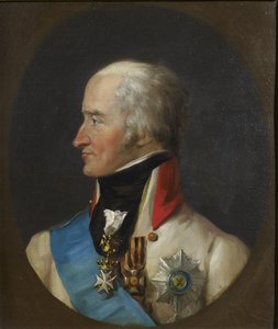 Porträt von Graf Levin Leonty August Theophil von Bennigsen 1745-1826, ca. 1810