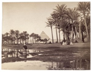 Pyramide in Ägypten, ca. 1900