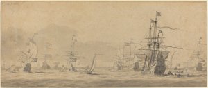 Marine von Style of Willem van de Velde the Younger