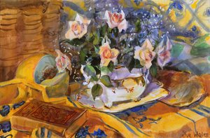 Rosa Rosen in Gayes Schale, 1995
