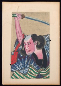 Album mit zwanzig Halbporträts von Schauspielern in Rollen