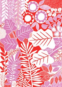 Lebhafter botanischer Garten von Susan Black