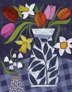 Lebendige Frühlingsblüten