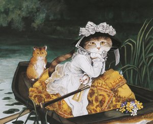 Illustration aus Cats Galore! A Compendium of Cultured Cats (veröff. 2015)
