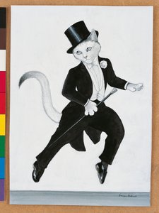 Illustration aus Cats Galore! A Compendium of Cultured Cats