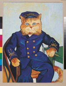 Illustration aus Katzen en Masse! Ein Kompendium kultivierter Katzen (veröff. 2015)