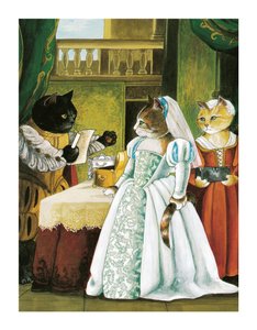 Illustration aus Shakespeare Cats: Poster Book (veröff. 2016)