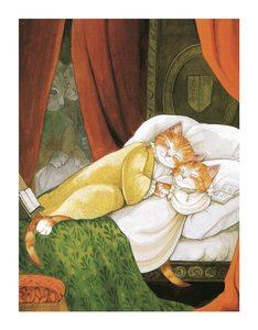 Illustration aus Shakespeare Cats: Poster Book von Susan Herbert