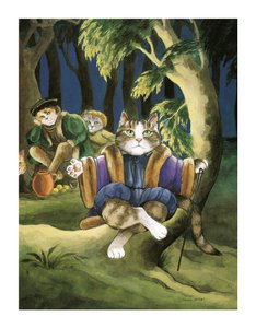 Illustration aus Shakespeare Cats: Poster Book von Susan Herbert