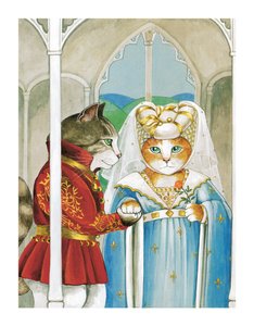 Illustration aus Shakespeare Cats: Poster Book von Susan Herbert