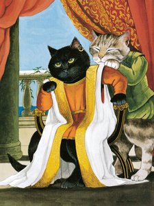 Illustration aus Shakespeare Cats: Poster Book von Susan Herbert