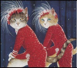 Illustration aus dem Film Cats (veröff. 2006) von Susan Herbert