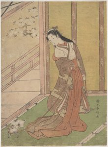 Onna San no Miya (die dritte Prinzessin) von Suzuki Harunobu