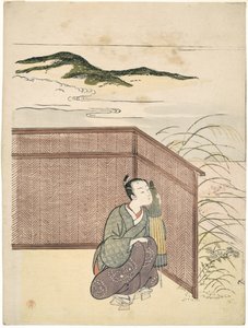 Parodie von Kawachi-goe aus „Tales of Ise“, 1765