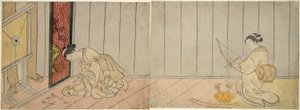 Die Bogenschießgalerie von Suzuki Harunobu