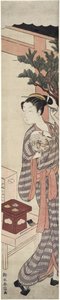 Der Teestand - Kagiya Osen, ca. 1769