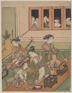 Die Beobachter und die Beobachteten von Suzuki Harunobu