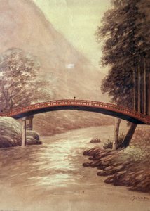 Die Brücke von Suzuki Harunobu