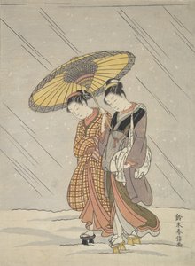 Zwei Frauen im Sturm, 1764-72