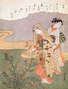 Junge Dame und Magd, ca. 1745-1770