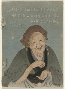 Die alte Frau, die ihren Knödel verlor (Japanische Märchenserie, Nummer 24) von Suzuki Kason (attributed to)
