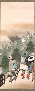 Yoshiwara und Shinagawa, Edo-Zeit