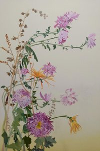 Chrysanthemen, 2022 von Suzy Fasht