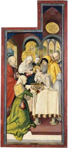 Die Darstellung im Tempel von Swabian master
