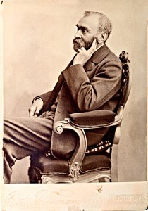 Alfred Nobel (1833-1896) von Swedish Photographer