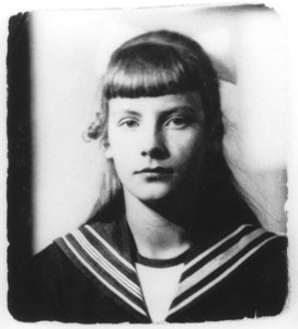 Greta Garbo als Teenager