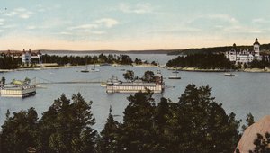 Stockholm: Saltsjöbaden (Farbfoto)
