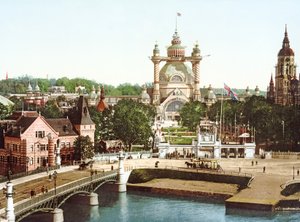 Blick auf die Insel Djurgården in Stockholm
