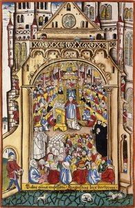 Eine Predigt von Sankt Augustinus, ca. 1494-5