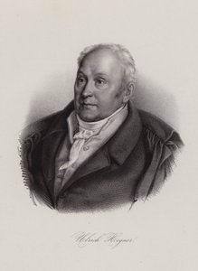 Hegner Ulrich, Schweizer Schriftsteller und Politiker von Swiss School